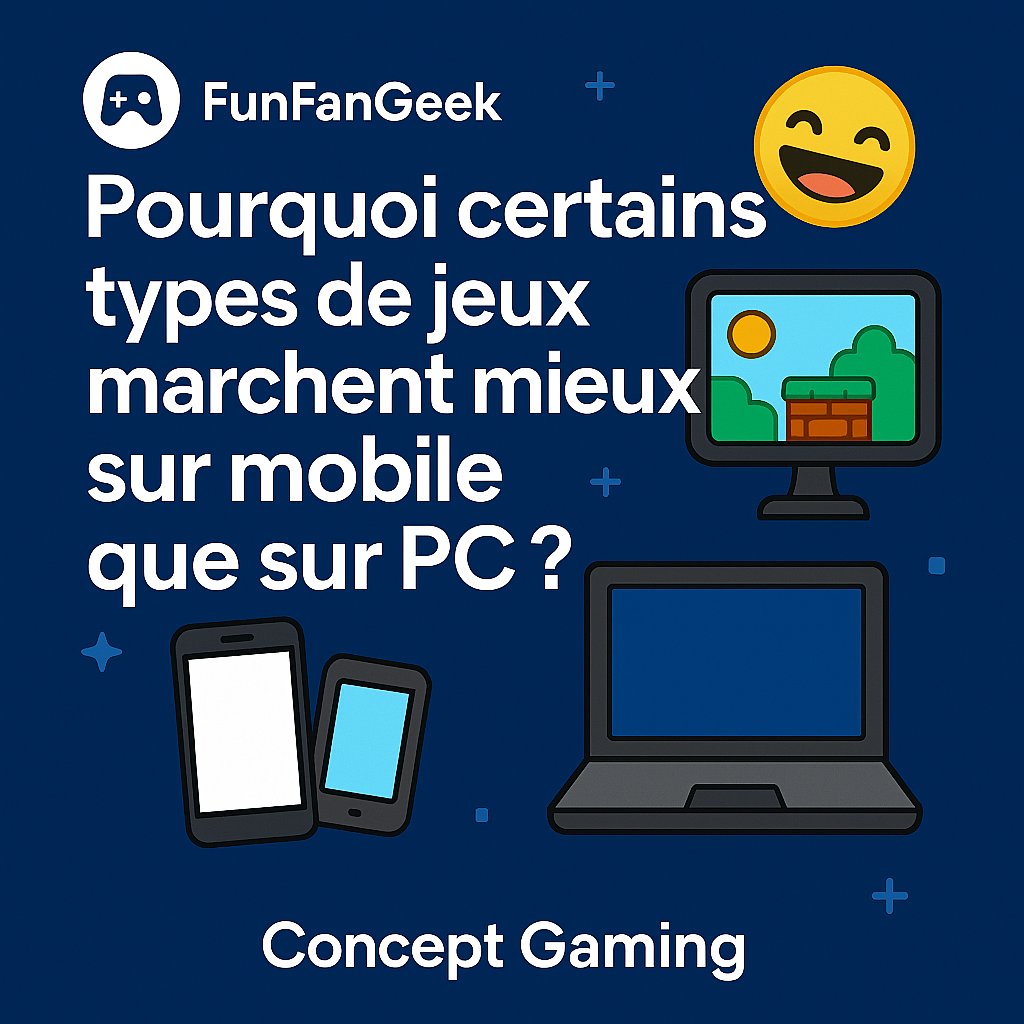 Read more about the article 📱💻 Pourquoi certains types de jeux marchent mieux sur mobile que sur PC ? 🌟🎮